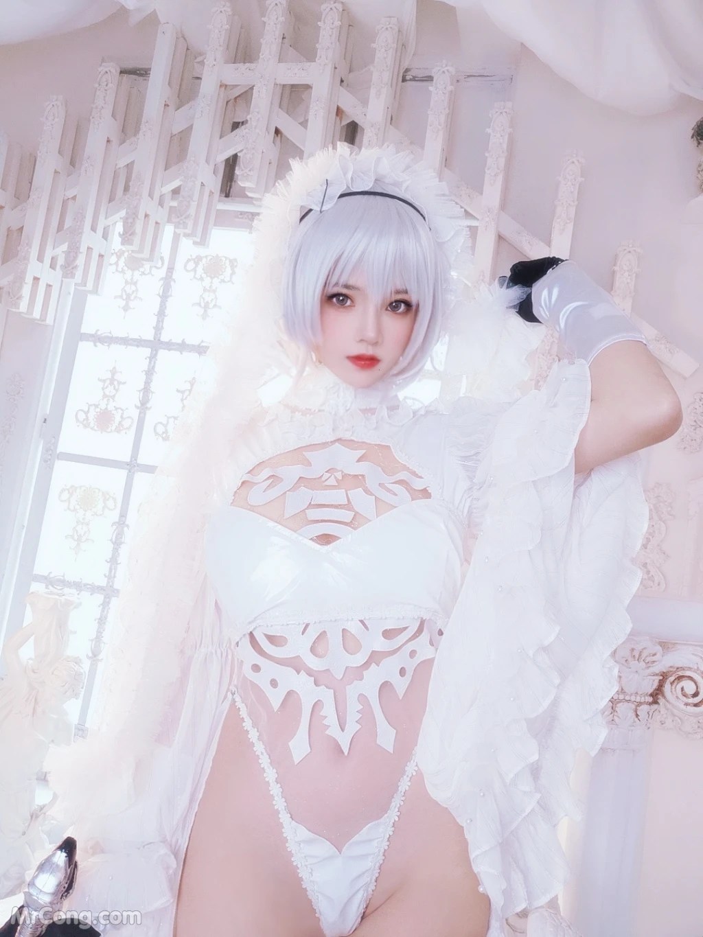 Coser@桜桃喵 Vol.166 2B花嫁