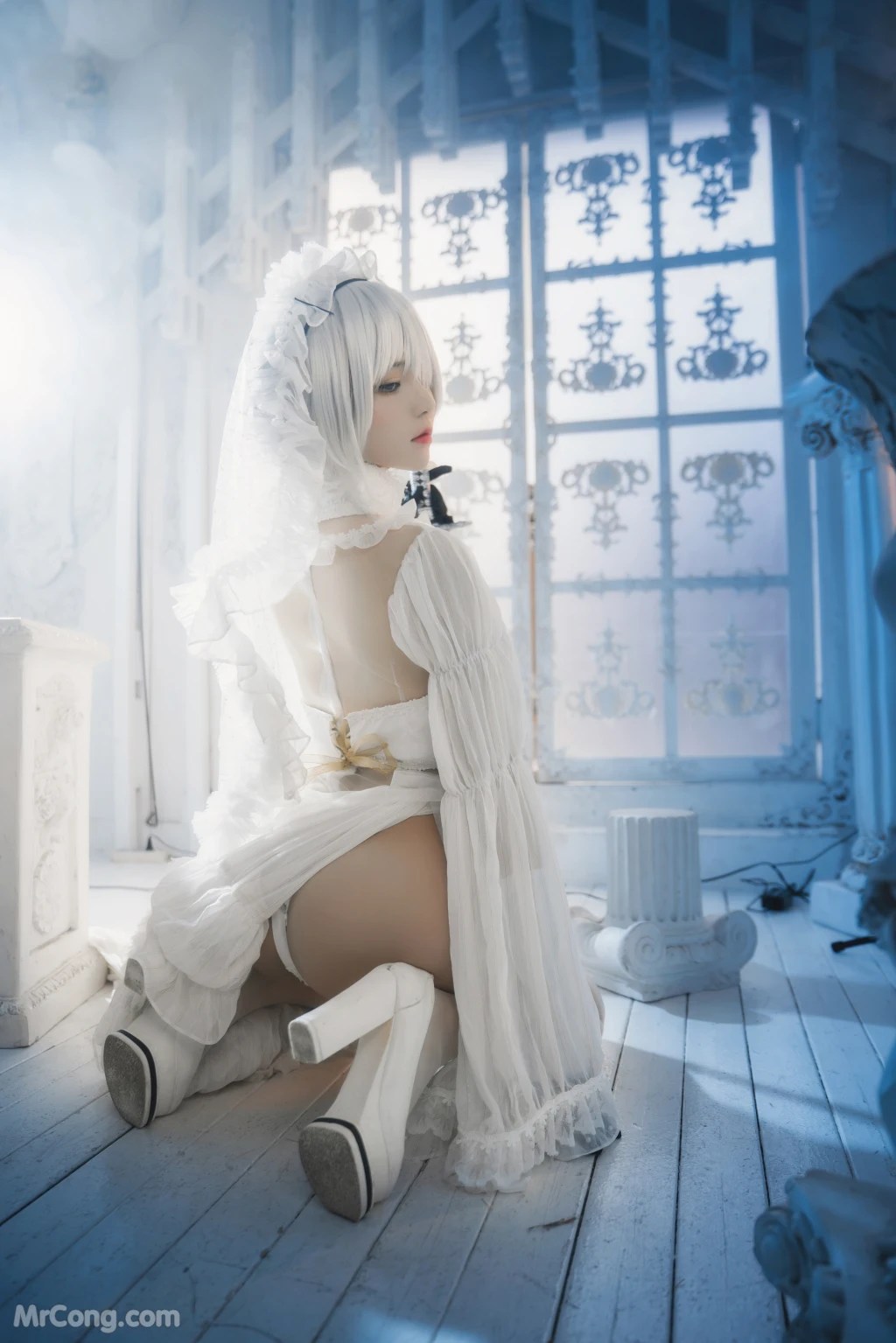 Coser@桜桃喵 Vol.166 2B花嫁