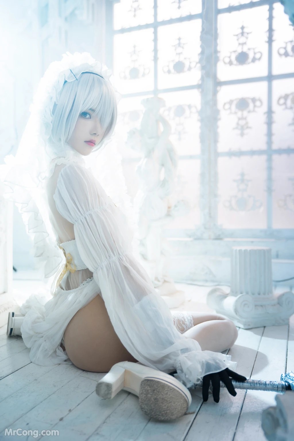 Coser@桜桃喵 Vol.166 2B花嫁