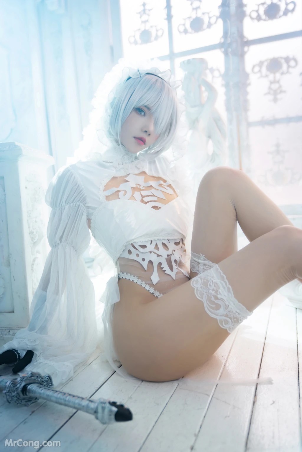 Coser@桜桃喵 Vol.166 2B花嫁