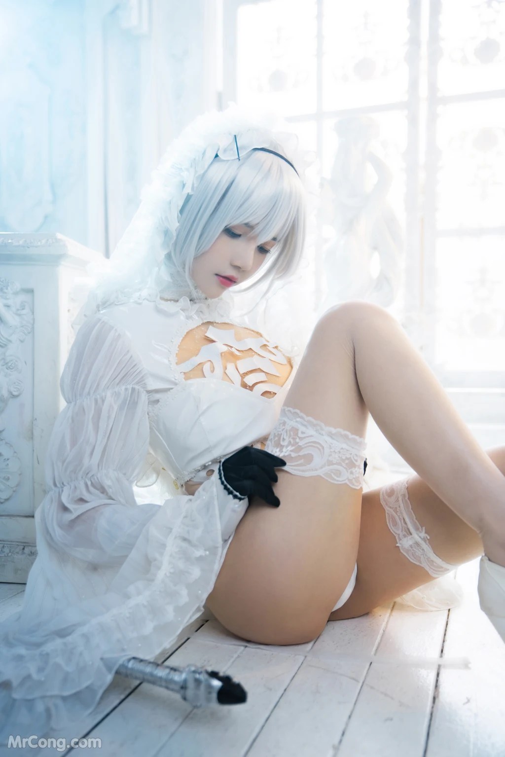 Coser@桜桃喵 Vol.166 2B花嫁