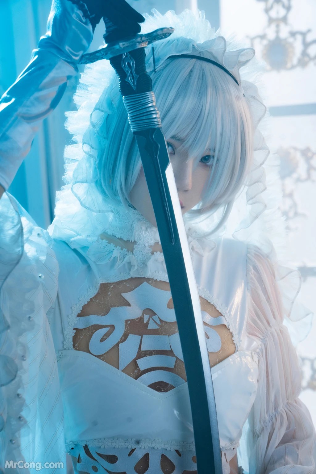 Coser@桜桃喵 Vol.166 2B花嫁