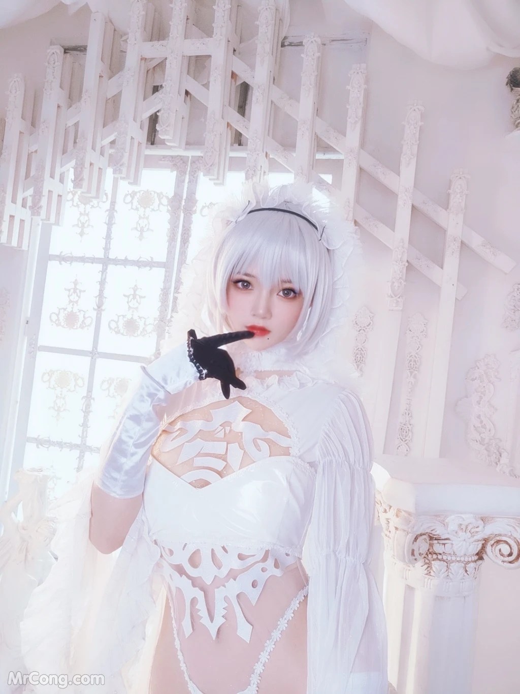 Coser@桜桃喵 Vol.166 2B花嫁