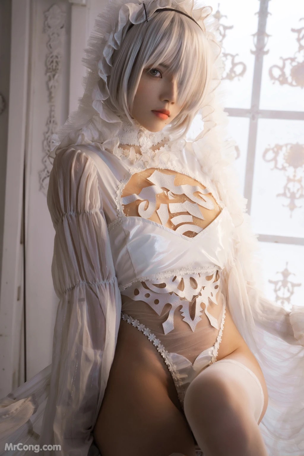 Coser@桜桃喵 Vol.166 2B花嫁