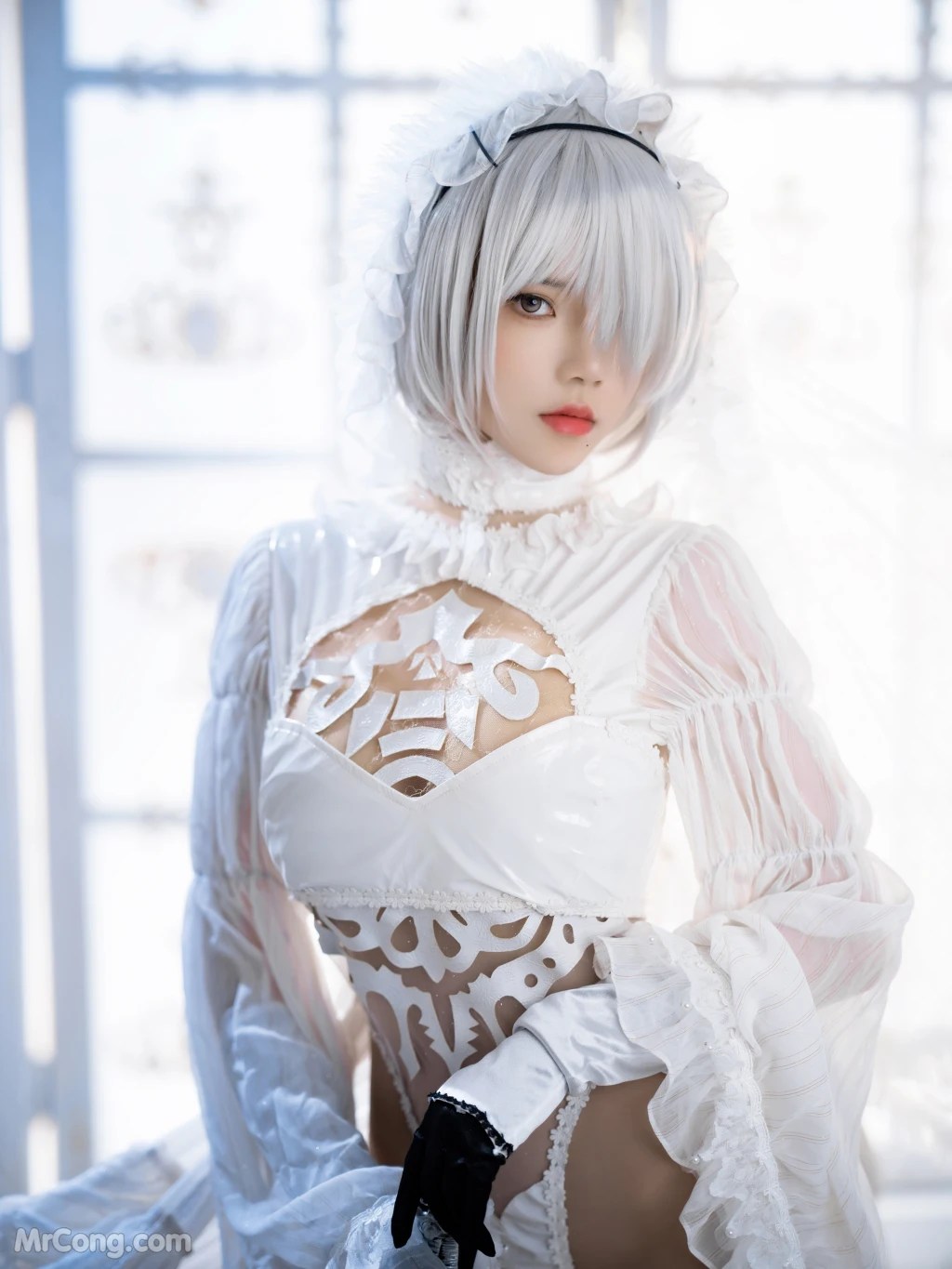 Coser@桜桃喵 Vol.166 2B花嫁