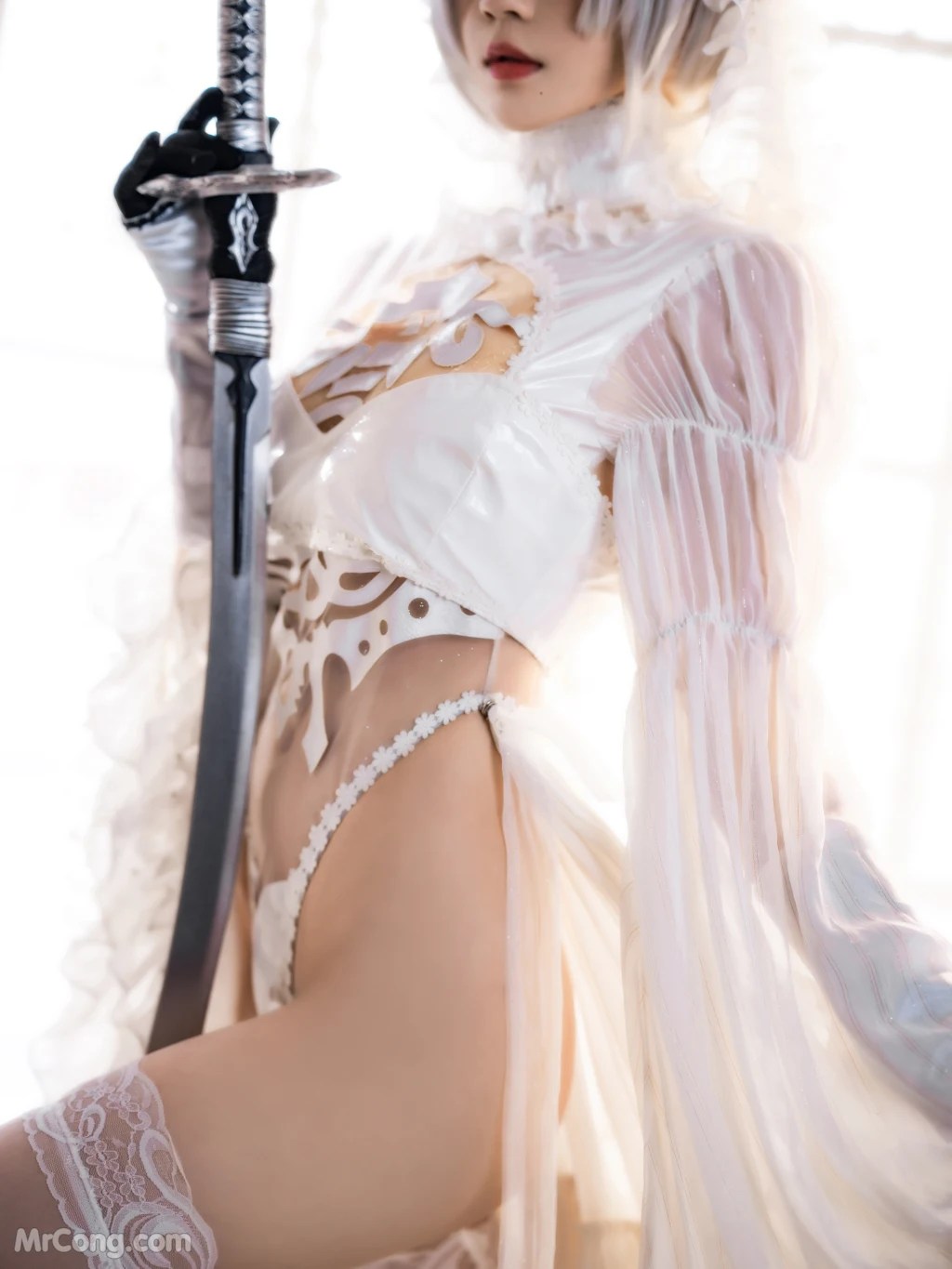 Coser@桜桃喵 Vol.166 2B花嫁