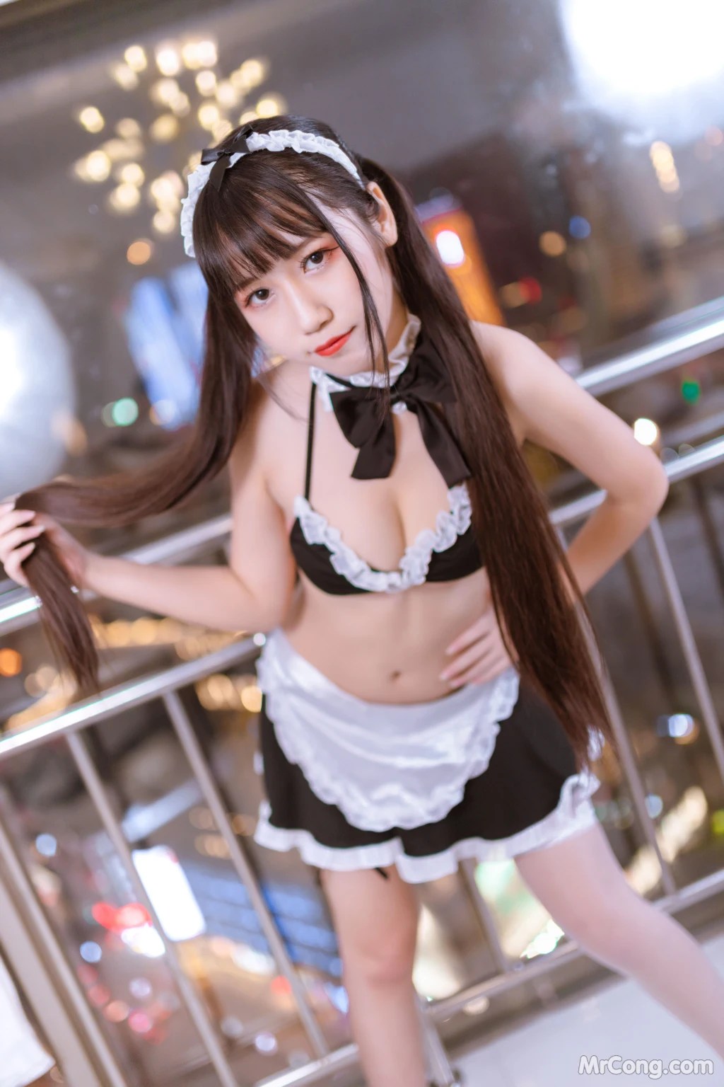 Coser@不呆猫 女仆 (78 photos)