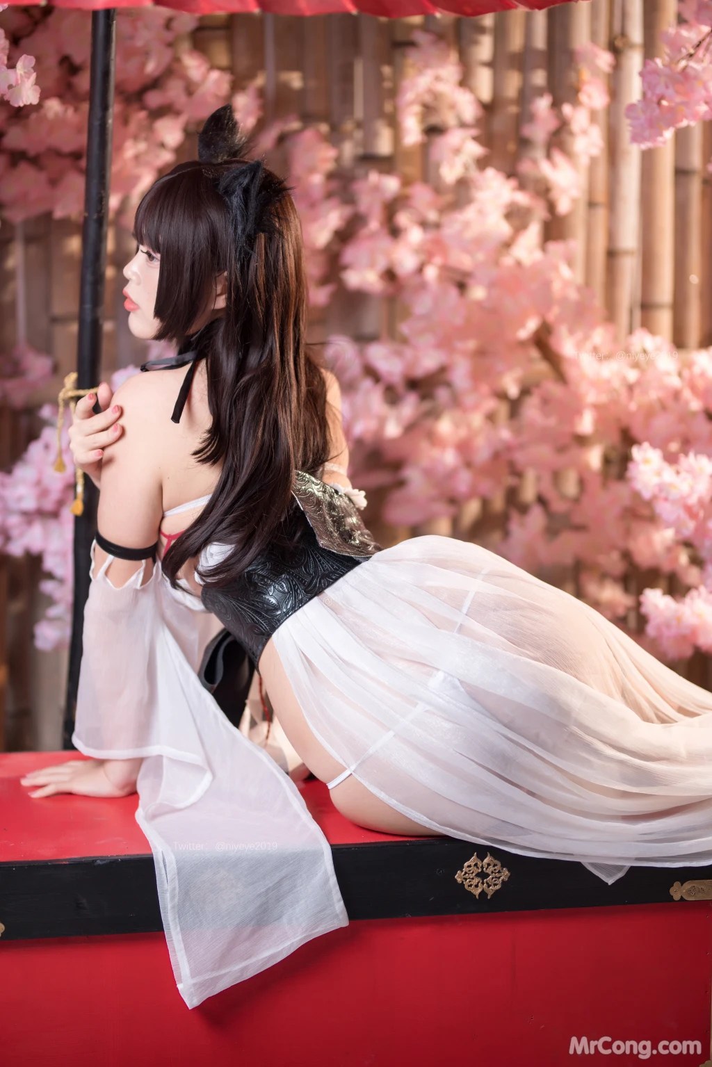 Coser@白烨 Vol.058 湿身天诚泳装 (62 photos )