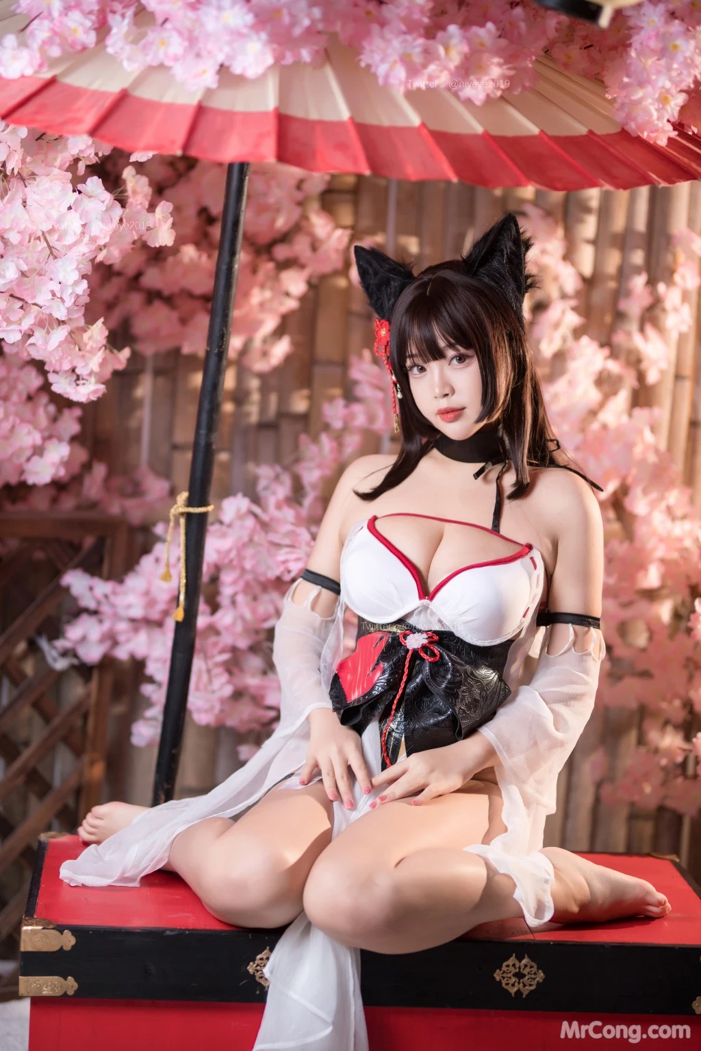 Coser@白烨 Vol.058 湿身天诚泳装 (62 photos )