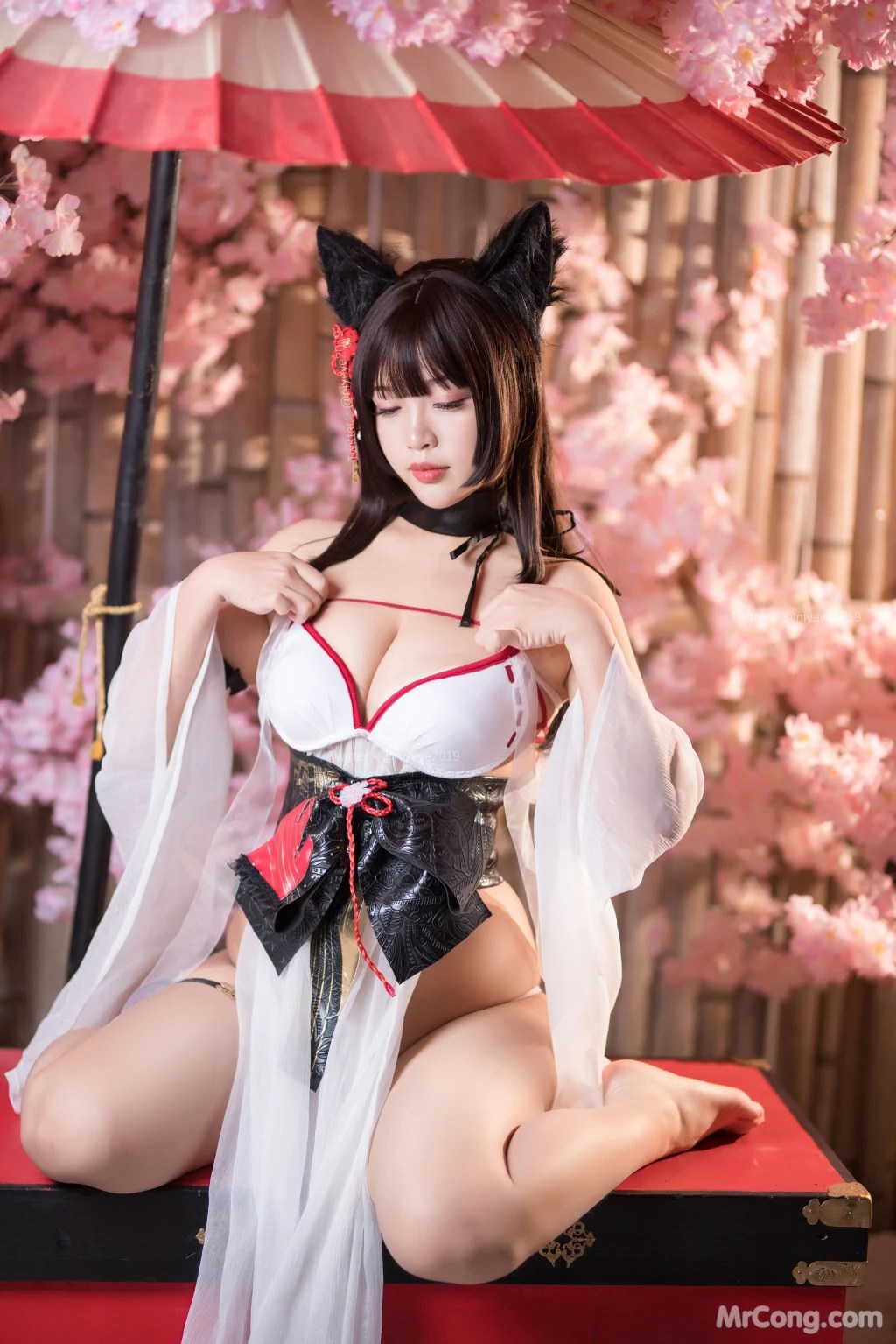 Coser@白烨 Vol.058 湿身天诚泳装 (62 photos )