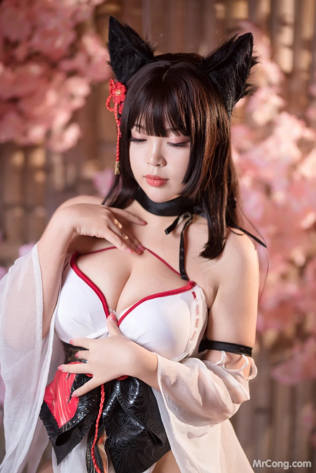 Coser@白烨 Vol.058 湿身天诚泳装 (62 photos )