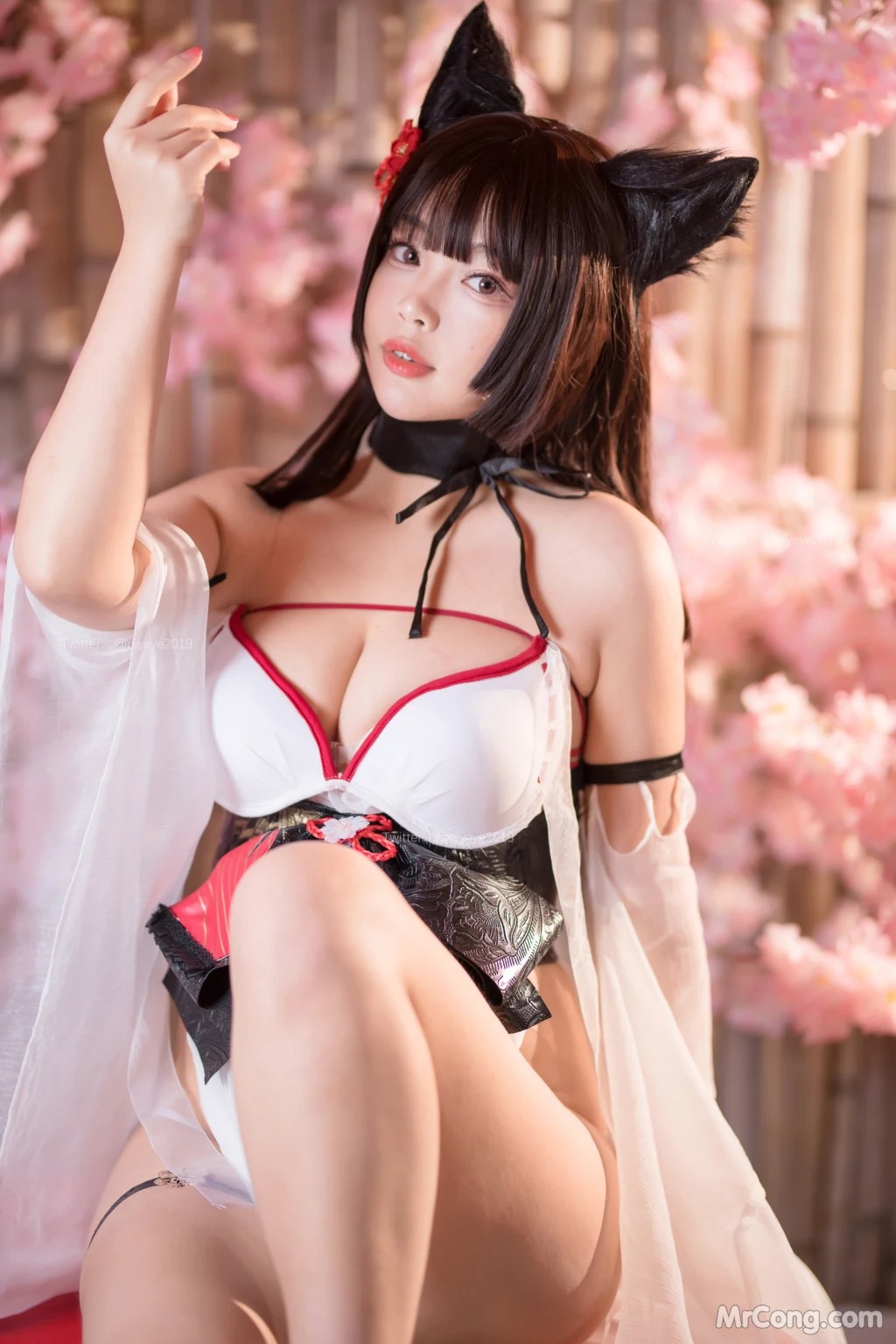 Coser@白烨 Vol.058 湿身天诚泳装 (62 photos )