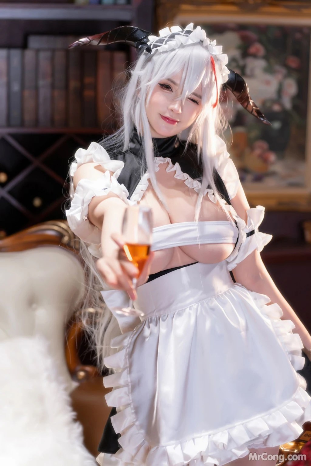 Coser@前羽_rr 埃吉尔女仆 (26 photos)