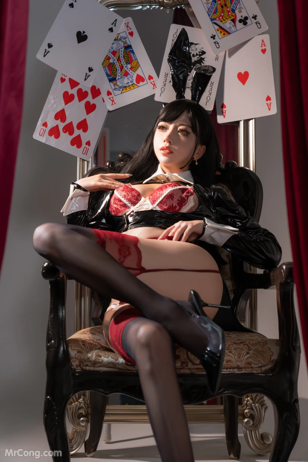 Coser@过期米线线喵 Vol.143 兔女郎