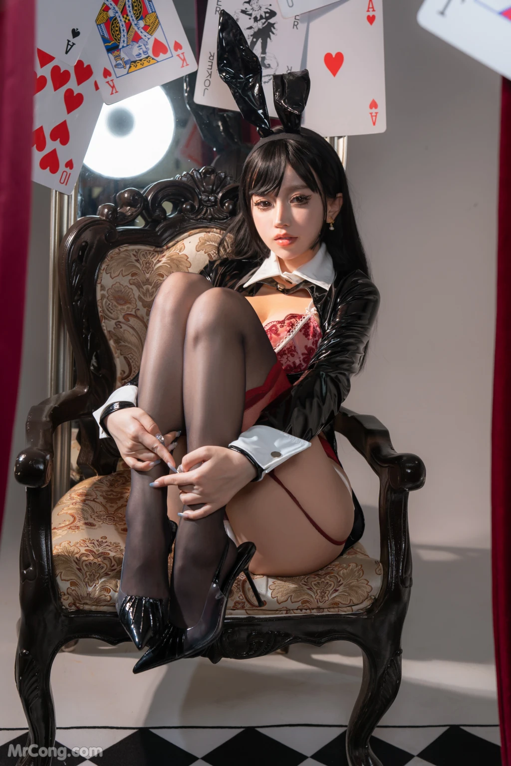 Coser@过期米线线喵 Vol.143 兔女郎