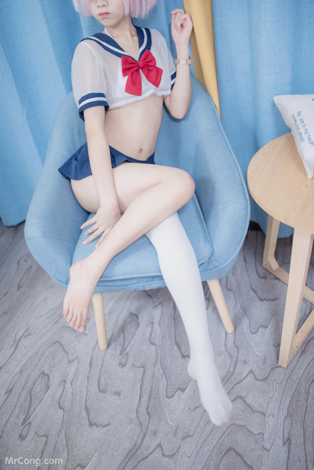 Coser@羽天shine 猫耳妹妹 (130 photos)