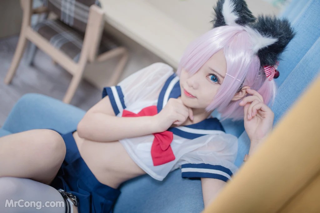 Coser@羽天shine 猫耳妹妹 (130 photos)