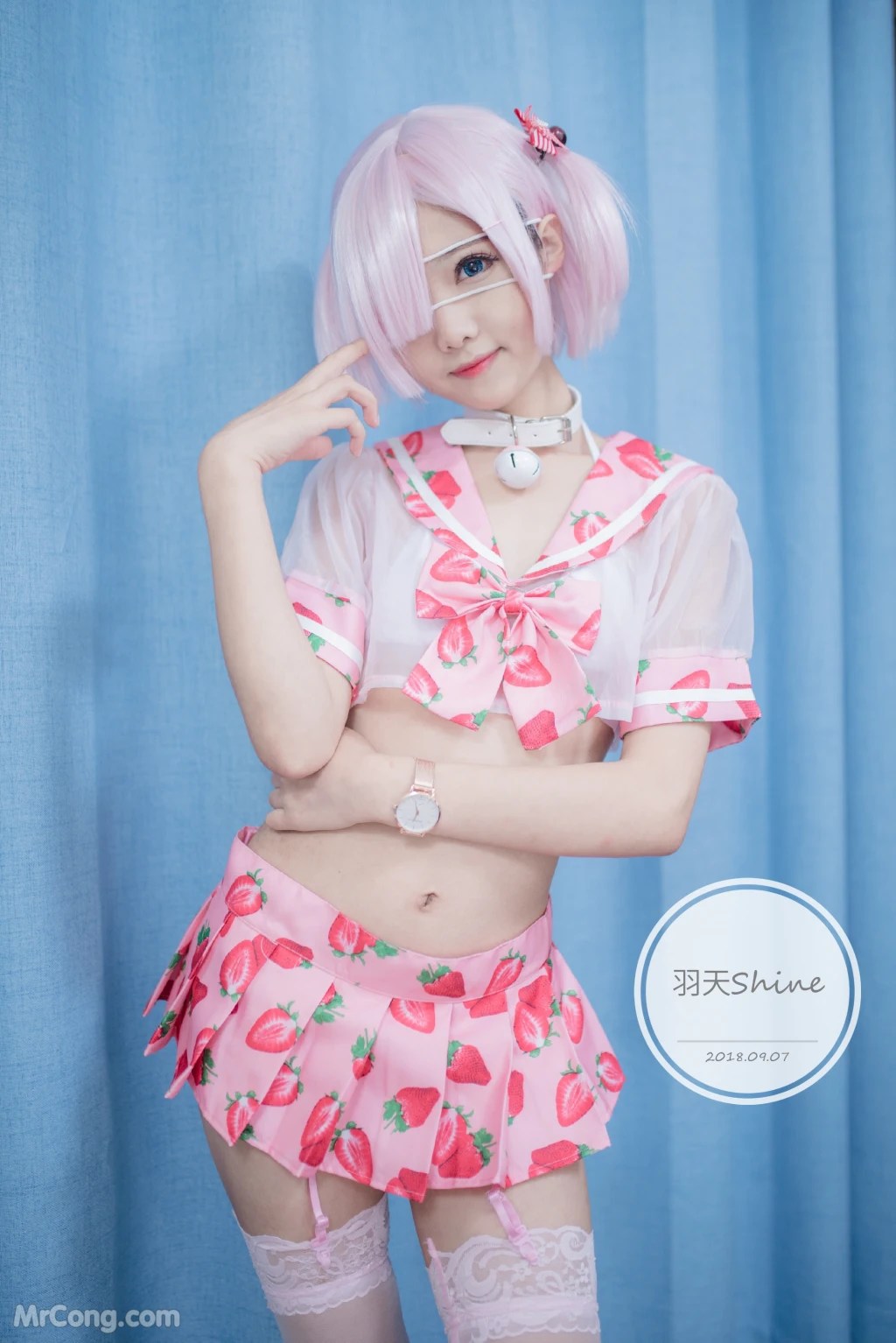 Coser@羽天shine 猫耳妹妹 (130 photos)