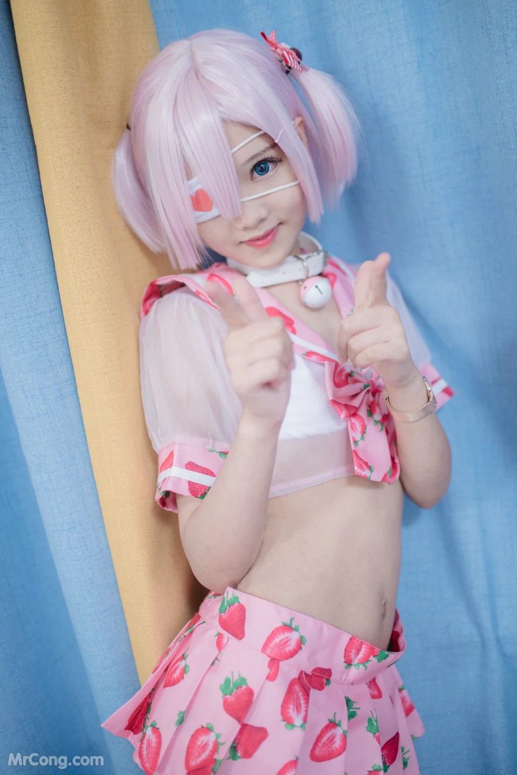 Coser@羽天shine 猫耳妹妹 (130 photos)