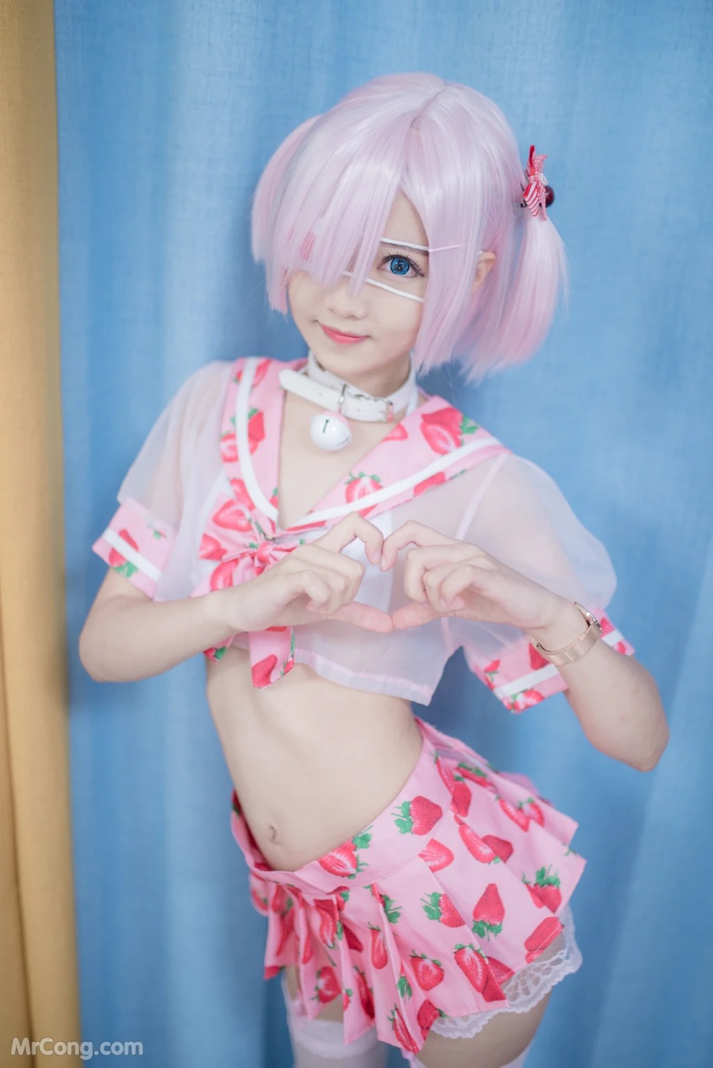 Coser@羽天shine 猫耳妹妹 (130 photos)