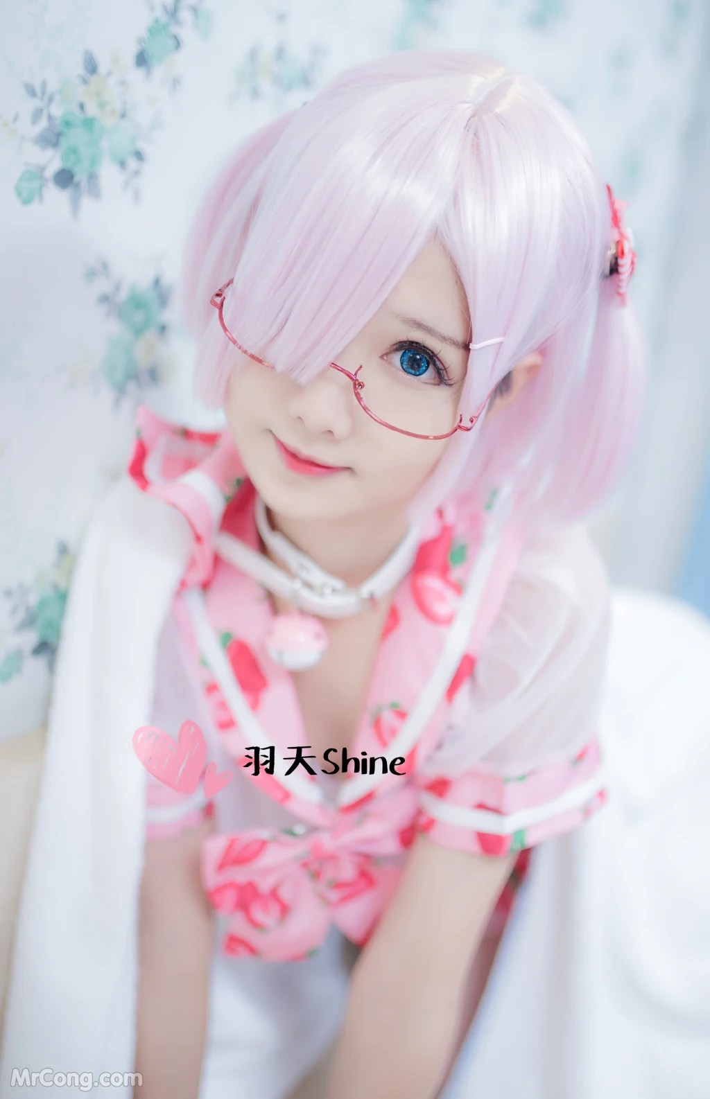 Coser@羽天shine 猫耳妹妹 (130 photos)