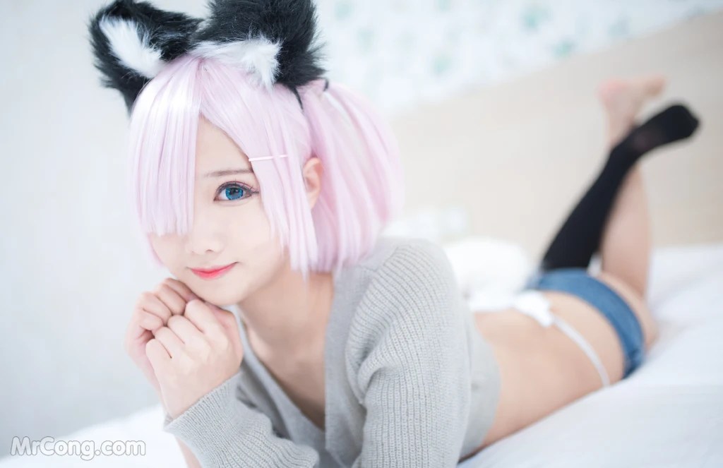 Coser@羽天shine 猫耳妹妹 (130 photos)