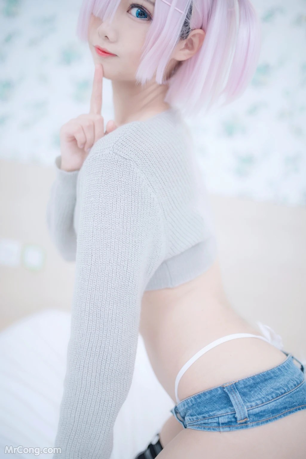 Coser@羽天shine 猫耳妹妹 (130 photos)