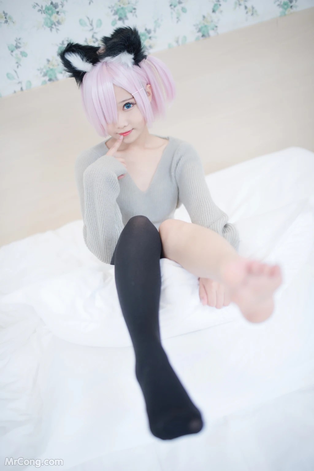 Coser@羽天shine 猫耳妹妹 (130 photos)