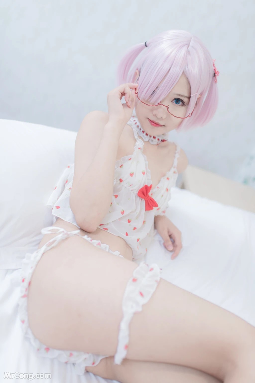 Coser@羽天shine 猫耳妹妹 (130 photos)