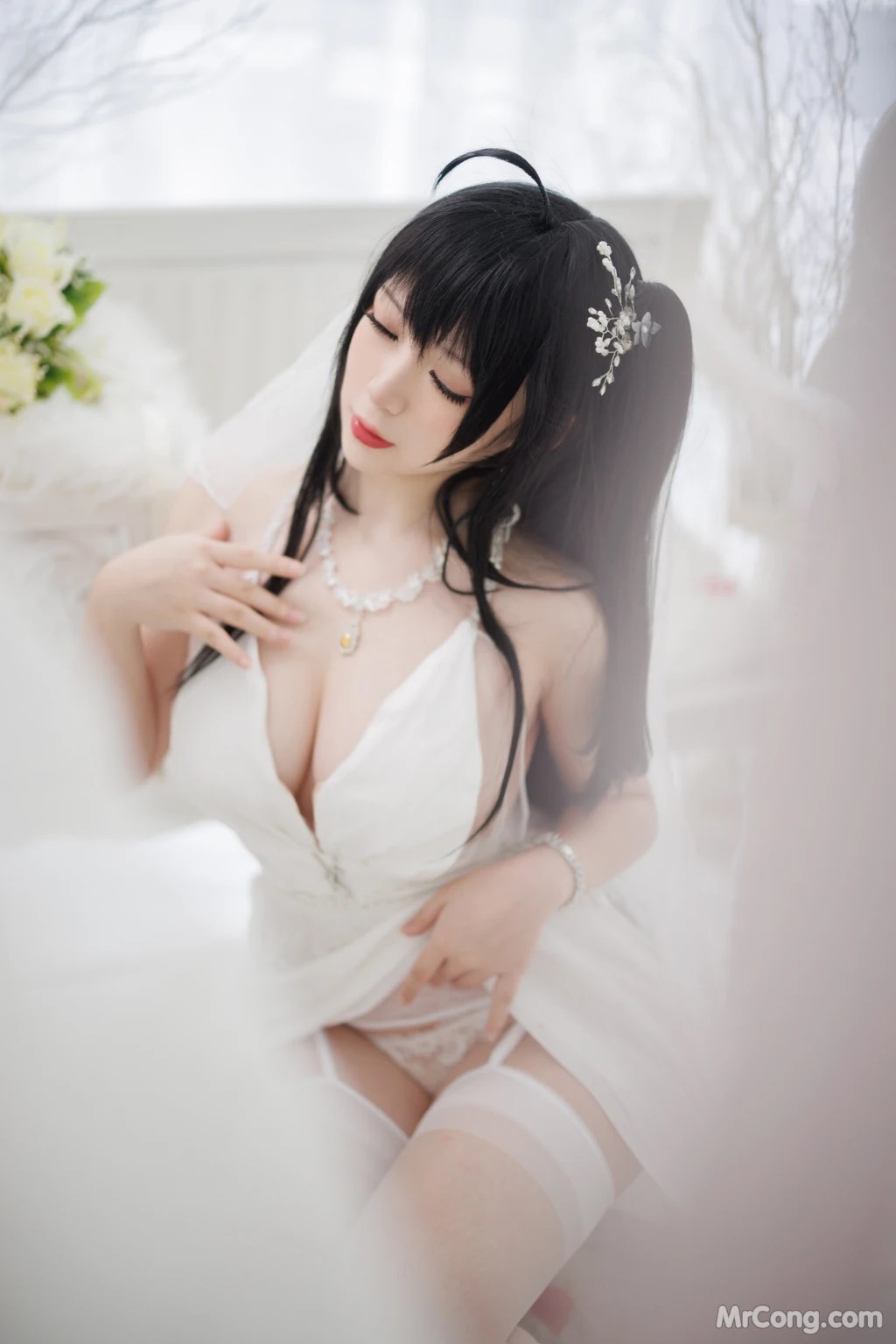 Coser@樱落酱w 大凤花嫁 (26 photos)