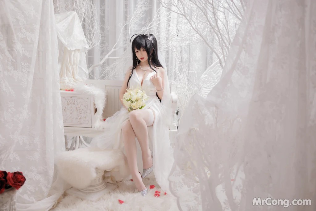 Coser@樱落酱w 大凤花嫁 (26 photos)