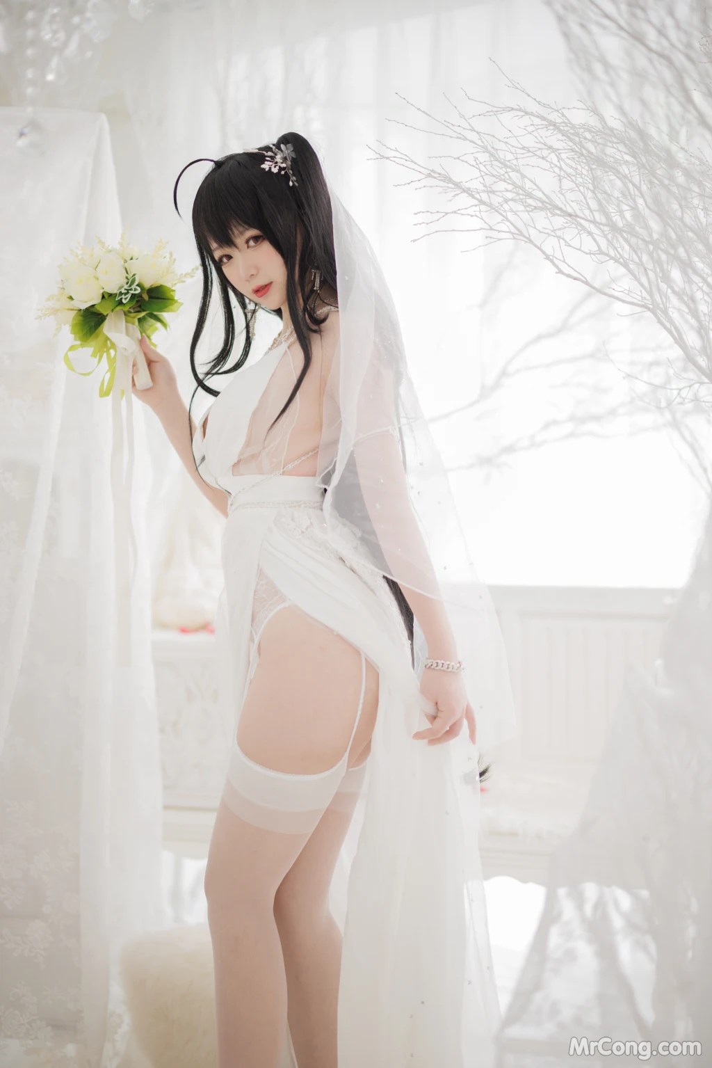 Coser@樱落酱w 大凤花嫁 (26 photos)