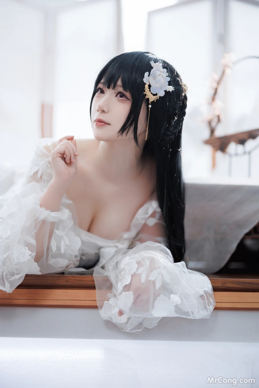 Coser@樱落酱w 逸仙 膏发凝脂 (31 photos)