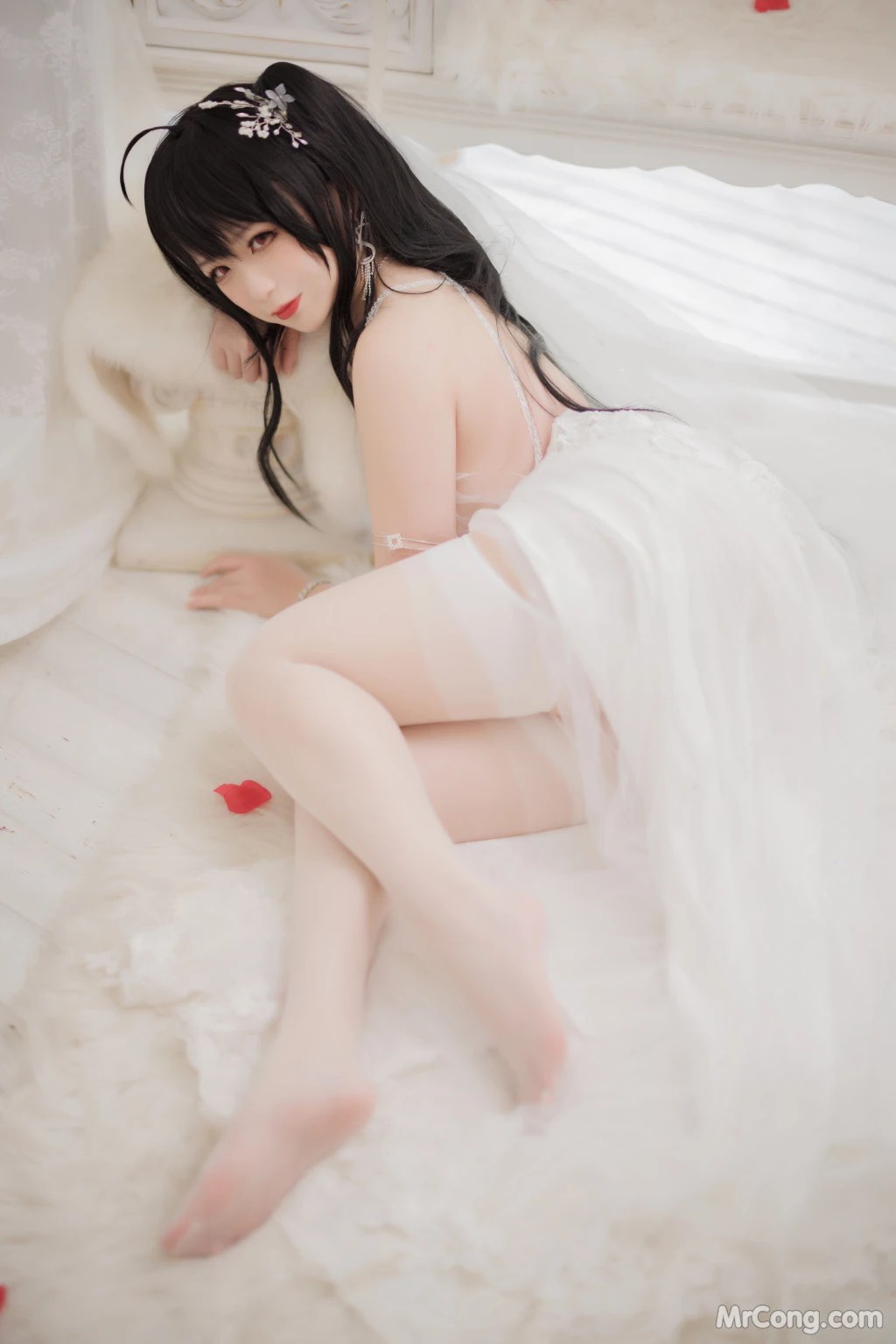 Coser@樱落酱w 大凤花嫁 (26 photos)