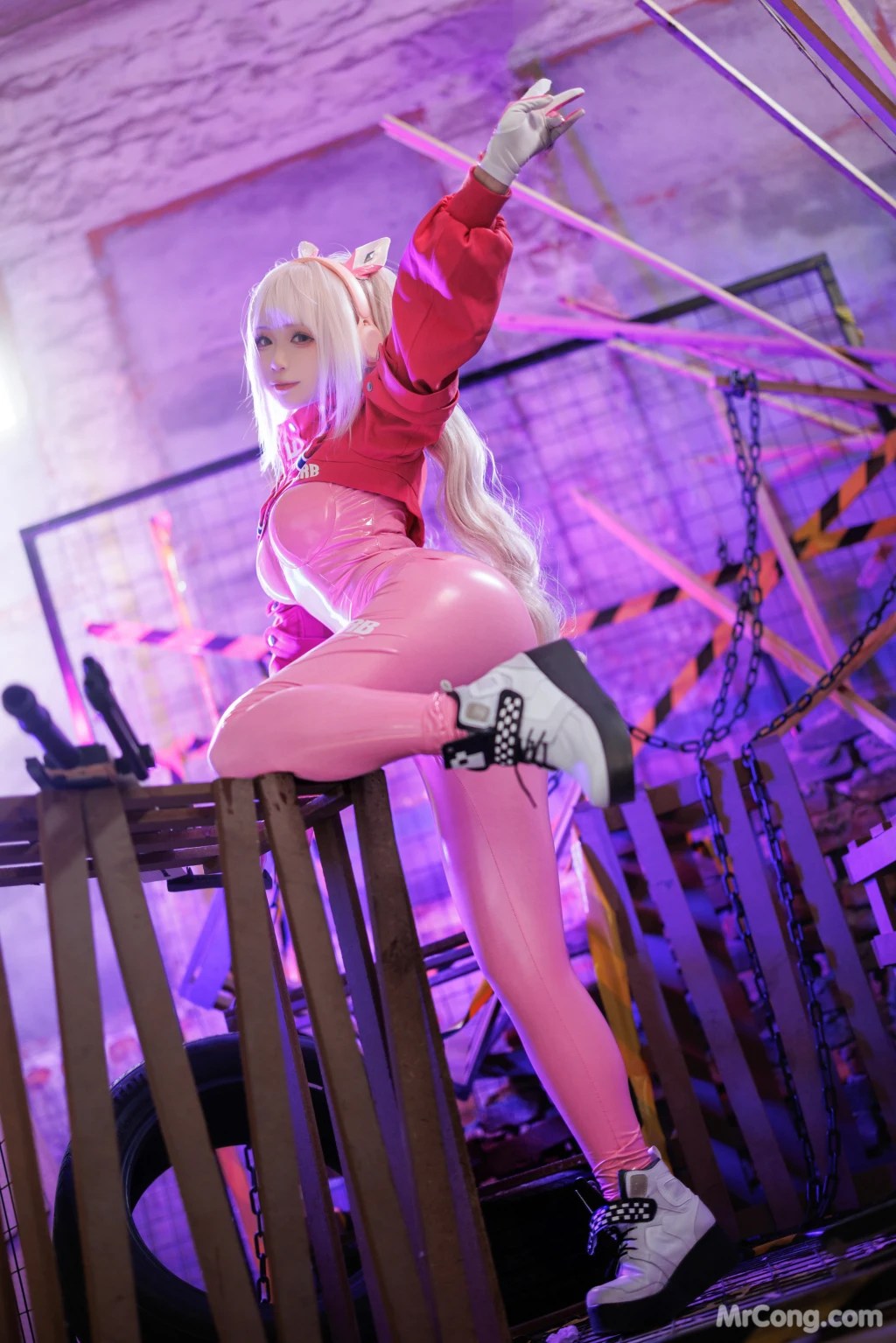 Coser@樱落酱w Nikke胜利女神·爱丽丝 (30 photos)