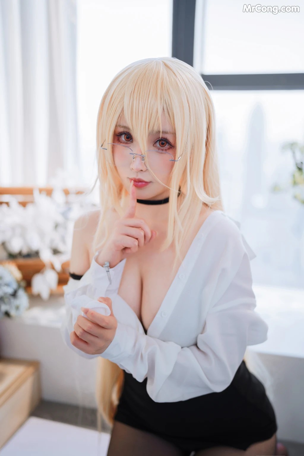 Coser@rioko凉凉子 Vol.113_ 碧蓝航线 冤仇 办公室的意外 [35P]