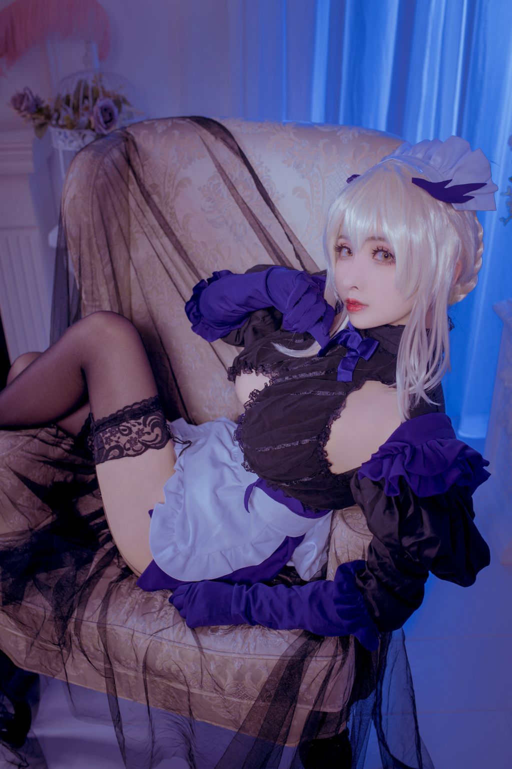 Coser@rioko凉凉子 Vol.022_ 黑枪呆女仆 [26P]