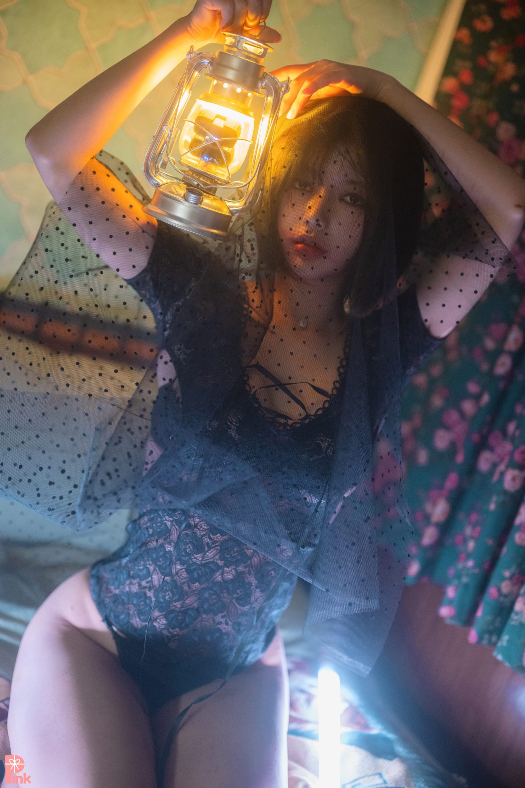 [PINK RIBBON] Uuuha - Black [59P]