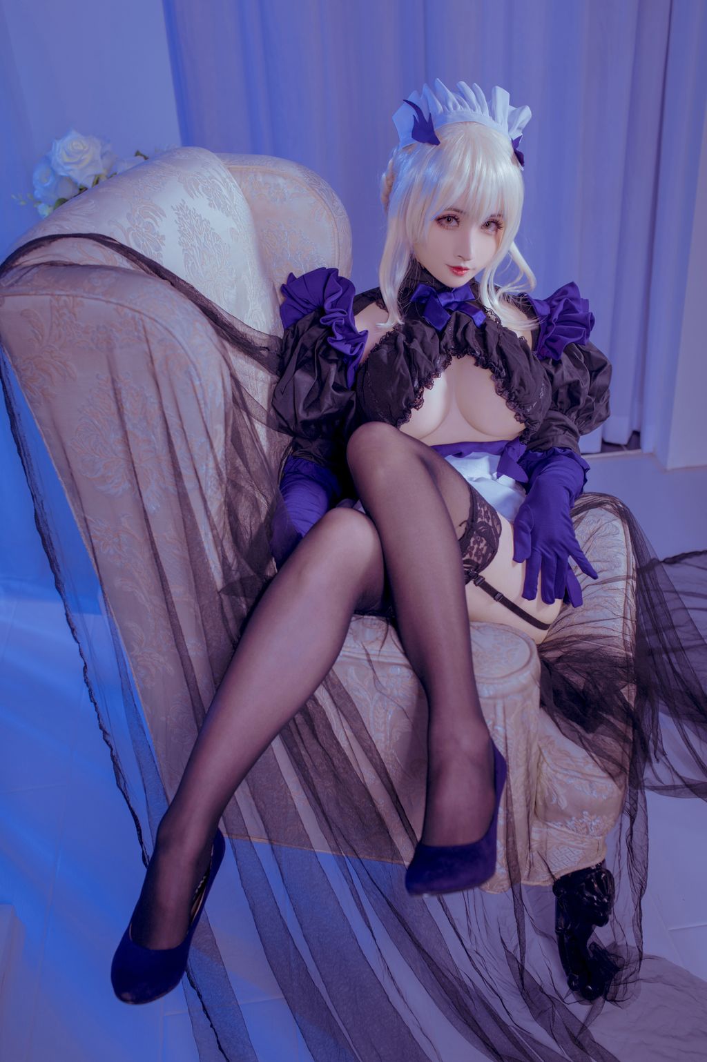 Coser@rioko凉凉子 Vol.022_ 黑枪呆女仆 [26P]