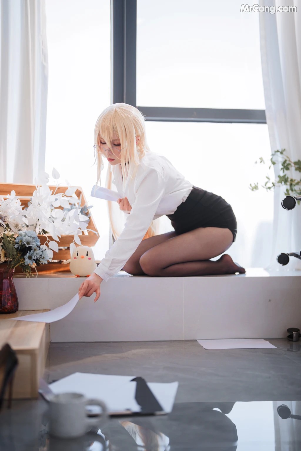 Coser@rioko凉凉子 Vol.113_ 碧蓝航线 冤仇 办公室的意外 [35P]