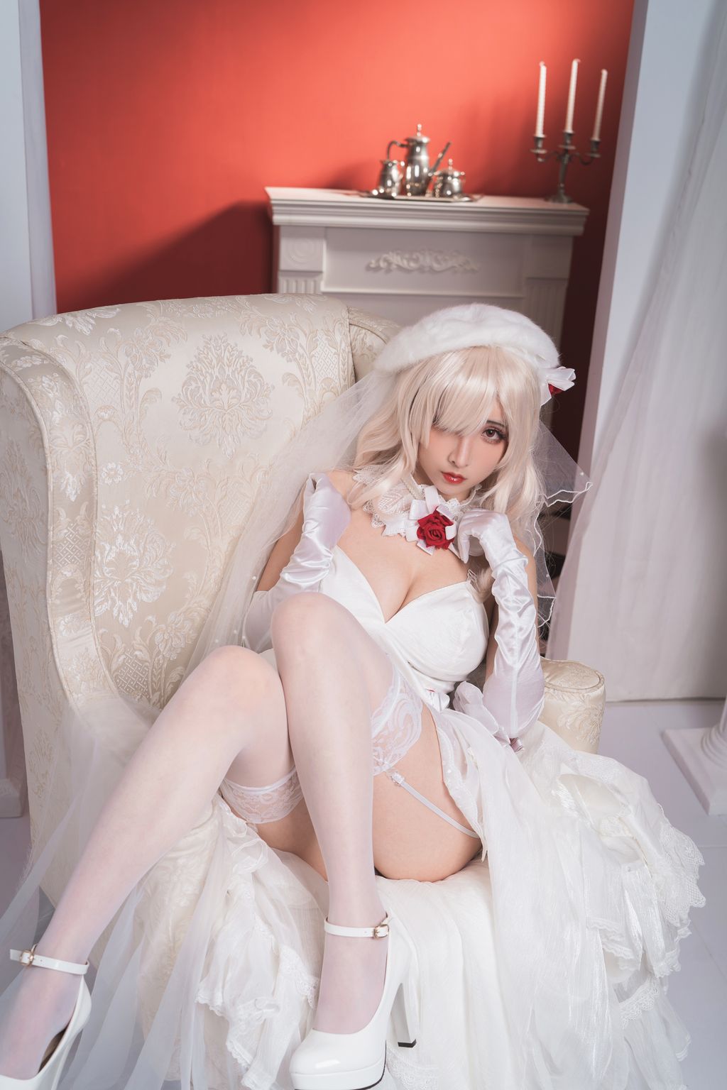 Coser@rioko凉凉子 Vol.001_ G36c花嫁 [25P]