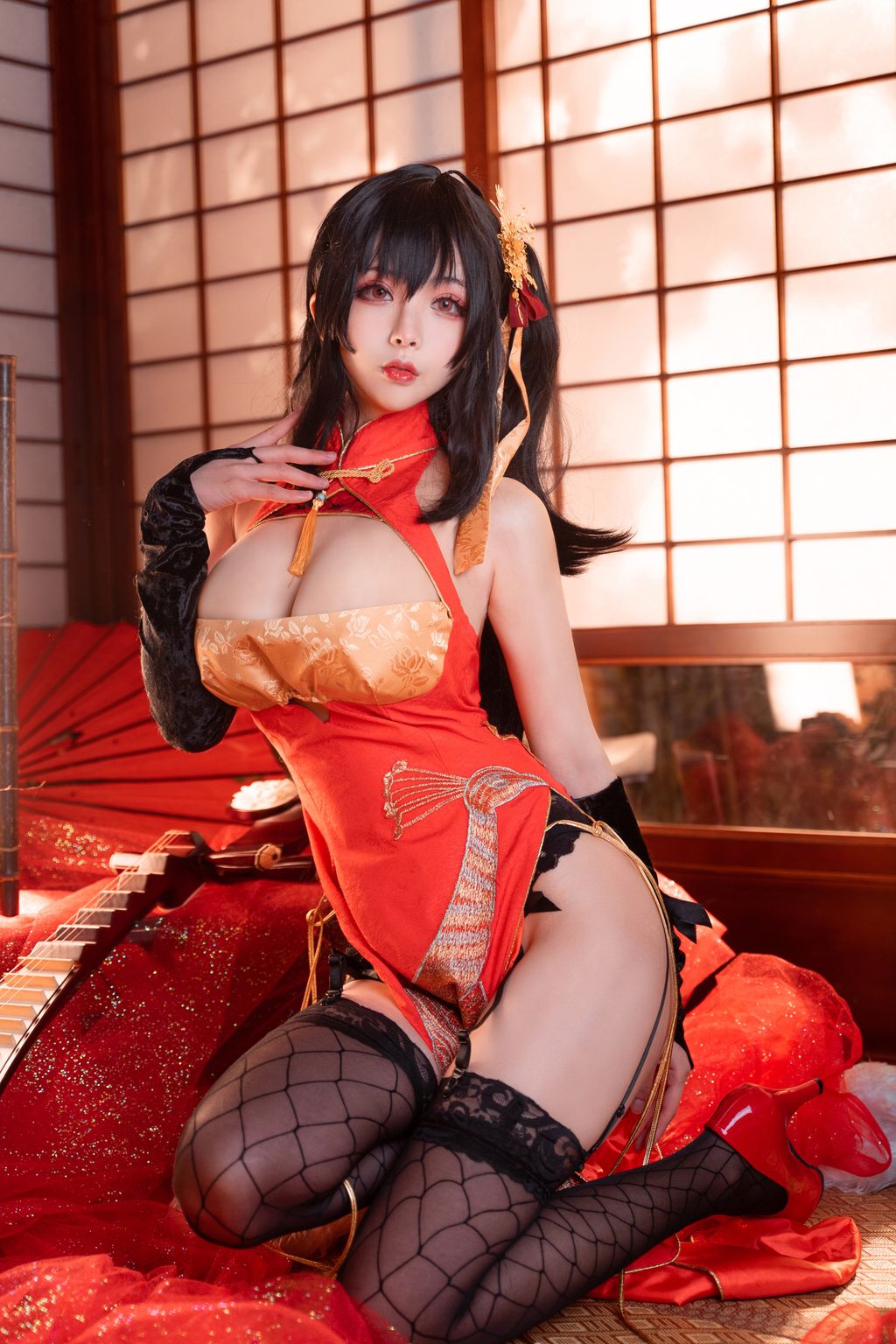 Coser@rioko凉凉子 Vol.033_ 大凤旗袍 [20P]