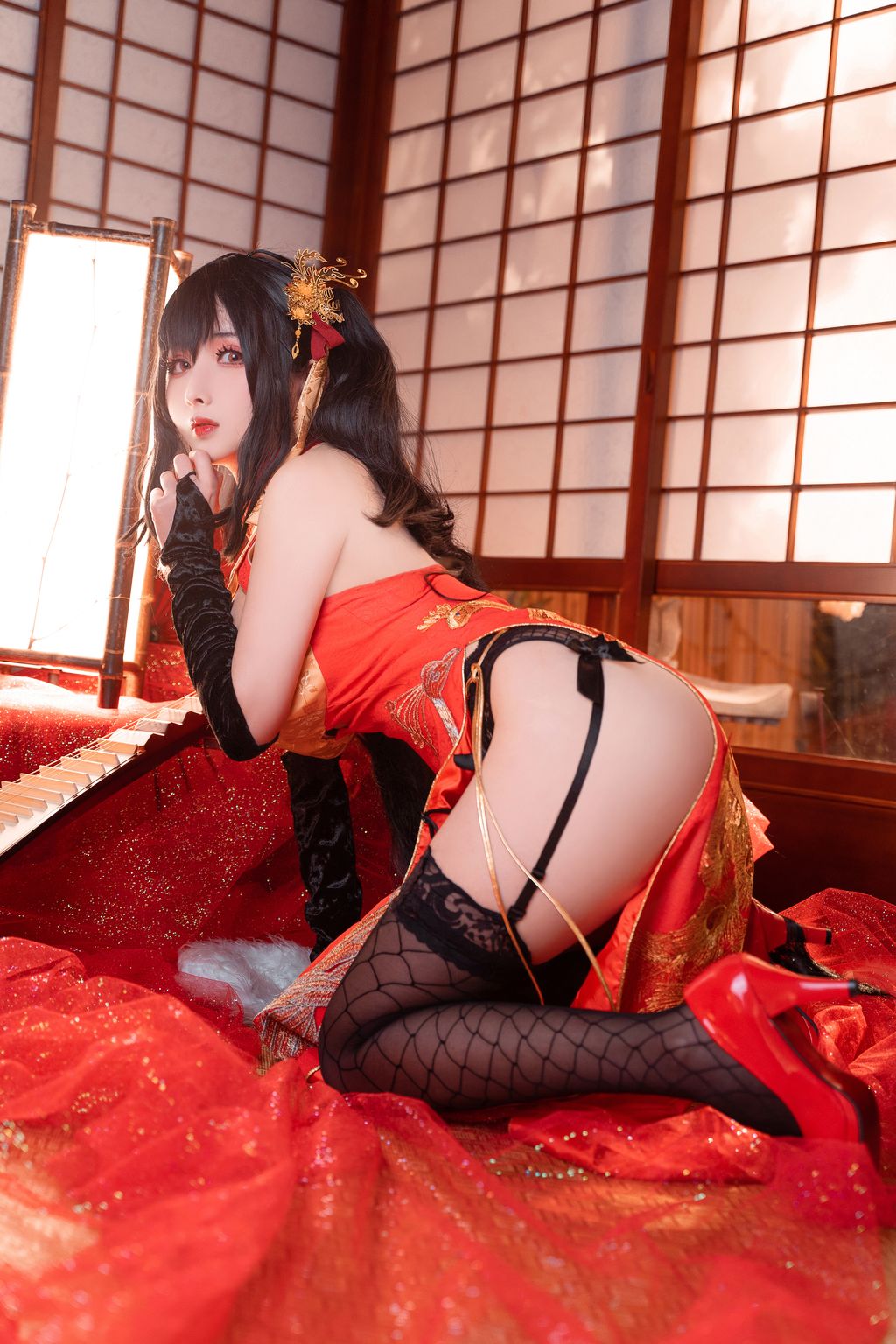 Coser@rioko凉凉子 Vol.033_ 大凤旗袍 [20P]