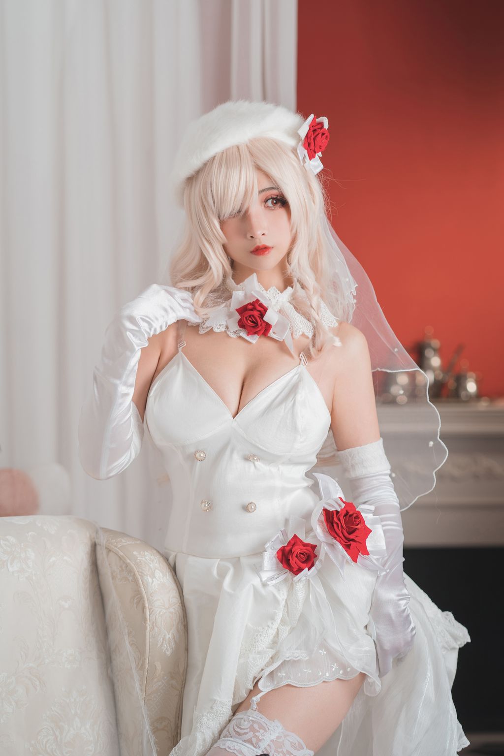 Coser@rioko凉凉子 Vol.001_ G36c花嫁 [25P]