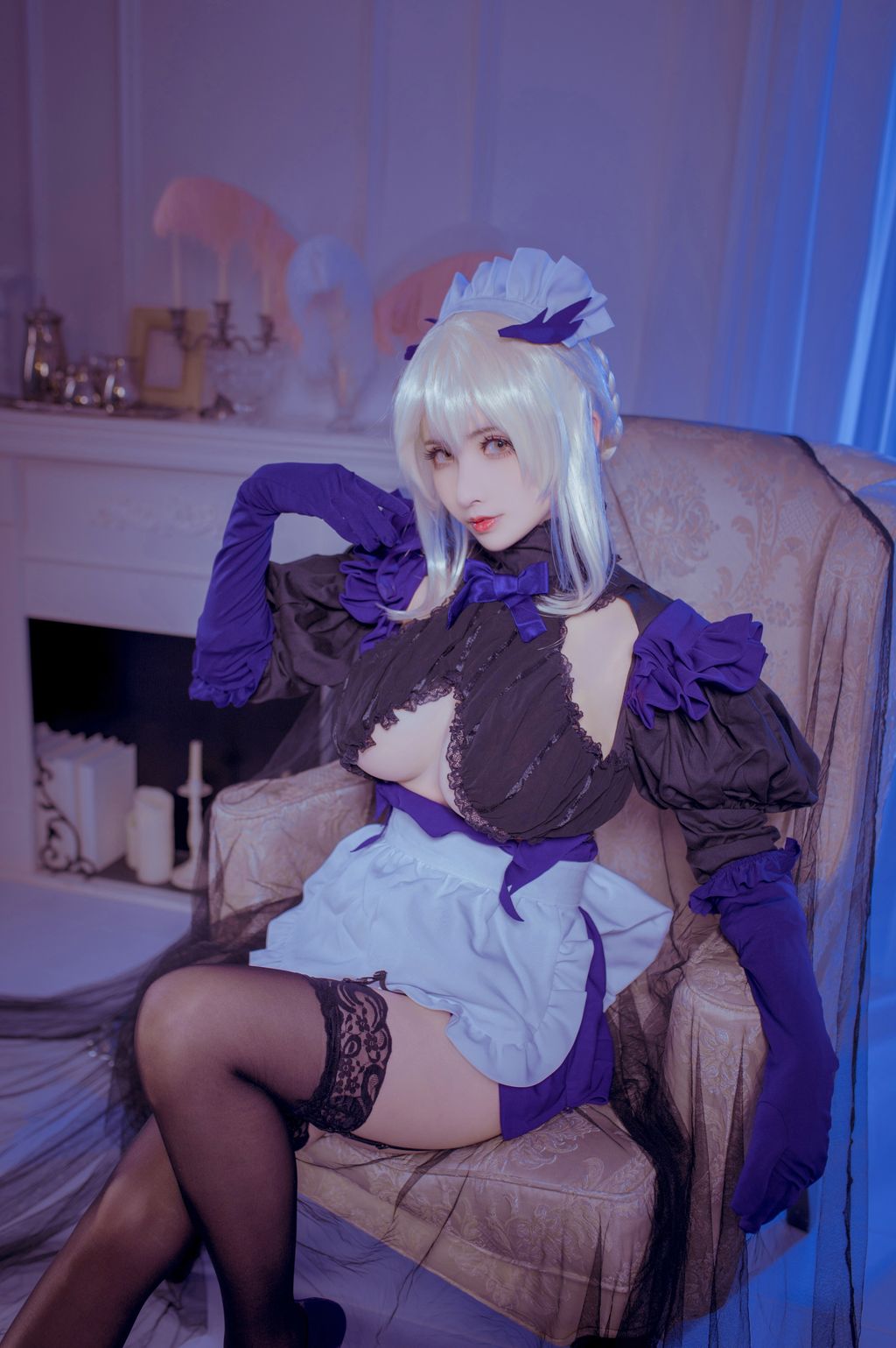 Coser@rioko凉凉子 Vol.022_ 黑枪呆女仆 [26P]