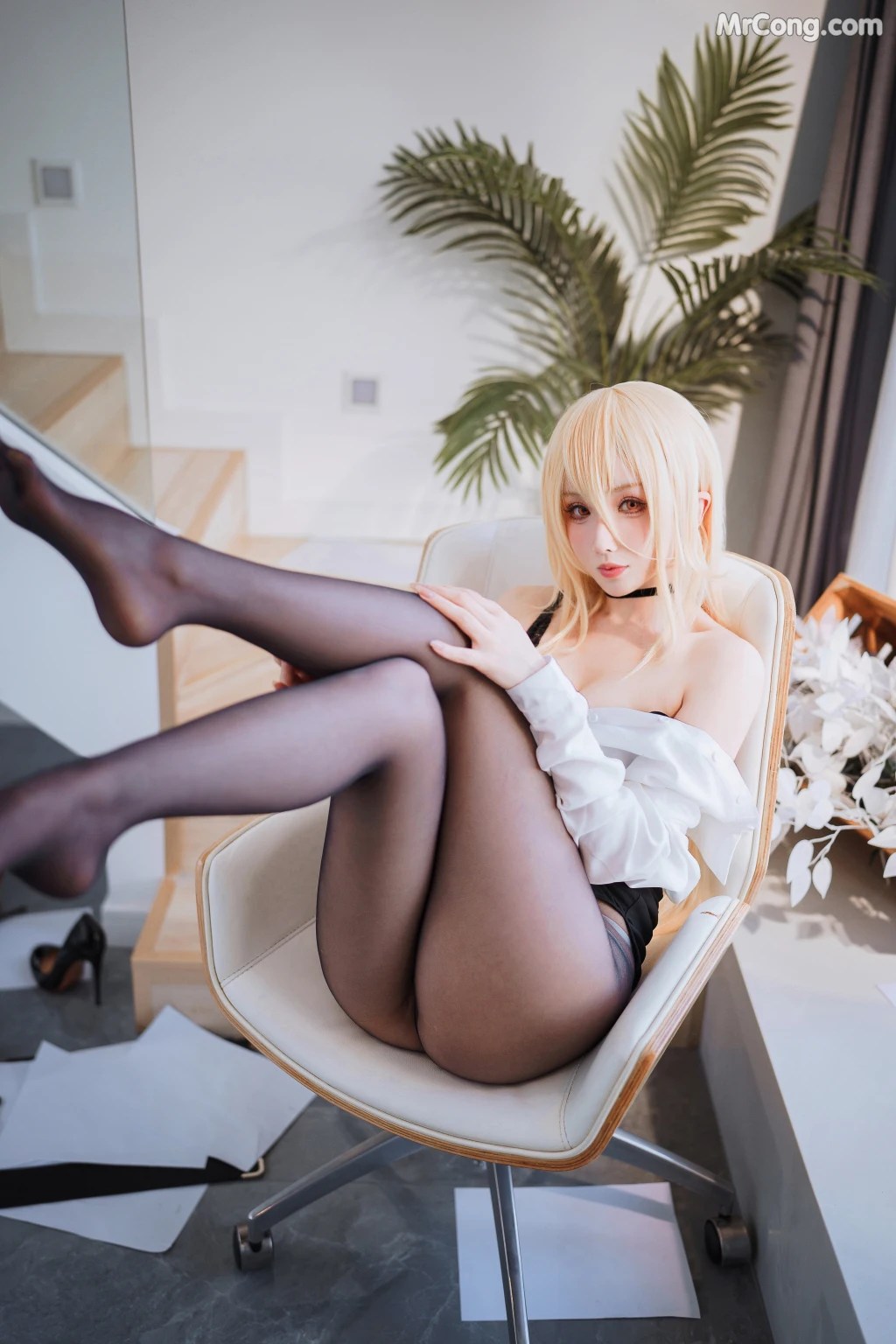 Coser@rioko凉凉子 Vol.113_ 碧蓝航线 冤仇 办公室的意外 [35P]