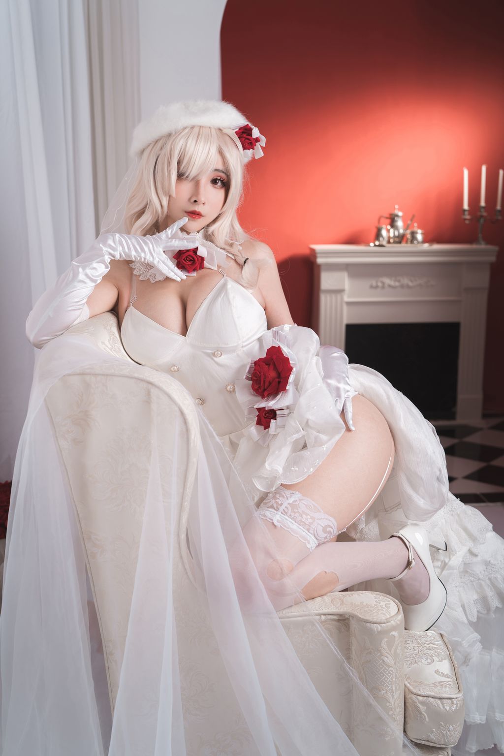 Coser@rioko凉凉子 Vol.001_ G36c花嫁 [25P]