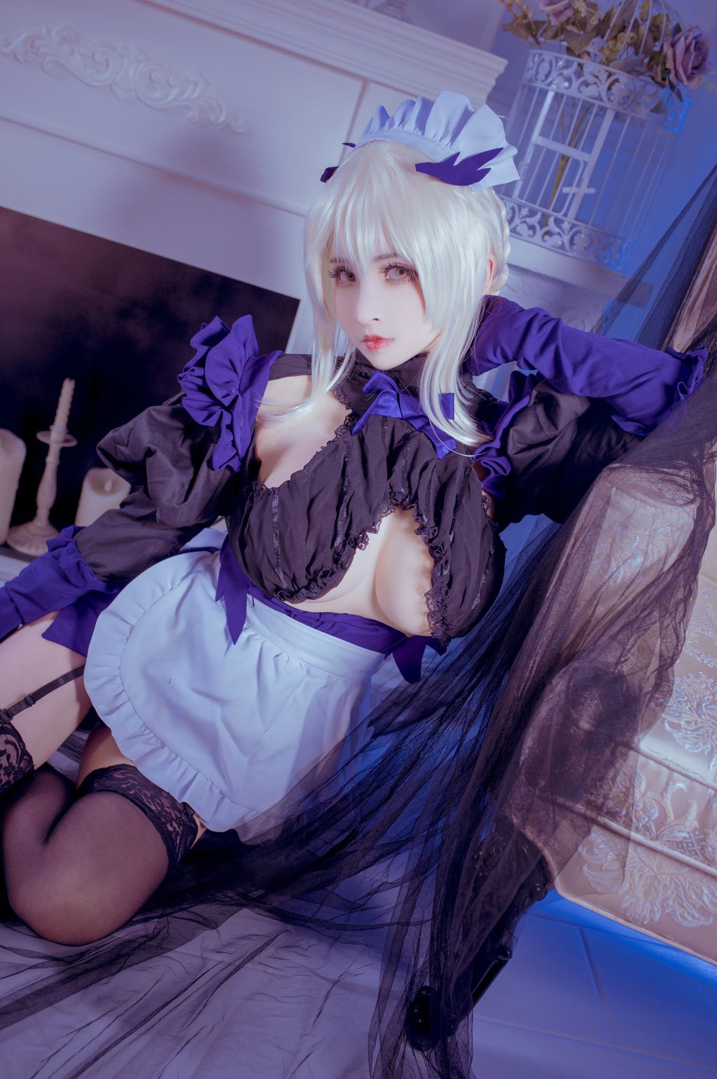 Coser@rioko凉凉子 Vol.022_ 黑枪呆女仆 [26P]