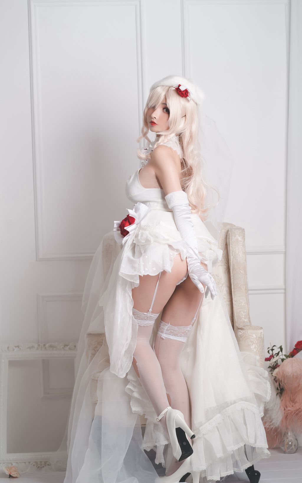 Coser@rioko凉凉子 Vol.001_ G36c花嫁 [25P]