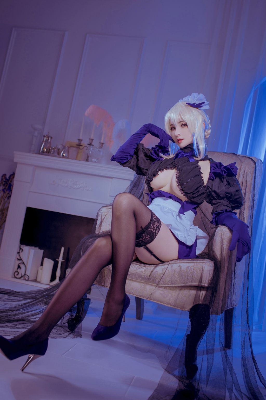 Coser@rioko凉凉子 Vol.022_ 黑枪呆女仆 [26P]